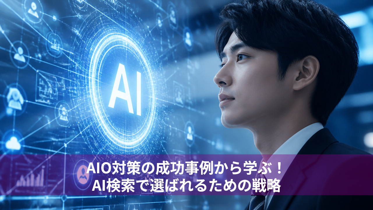AIO対策の成功事例から学ぶ！AI検索で選ばれるための戦略