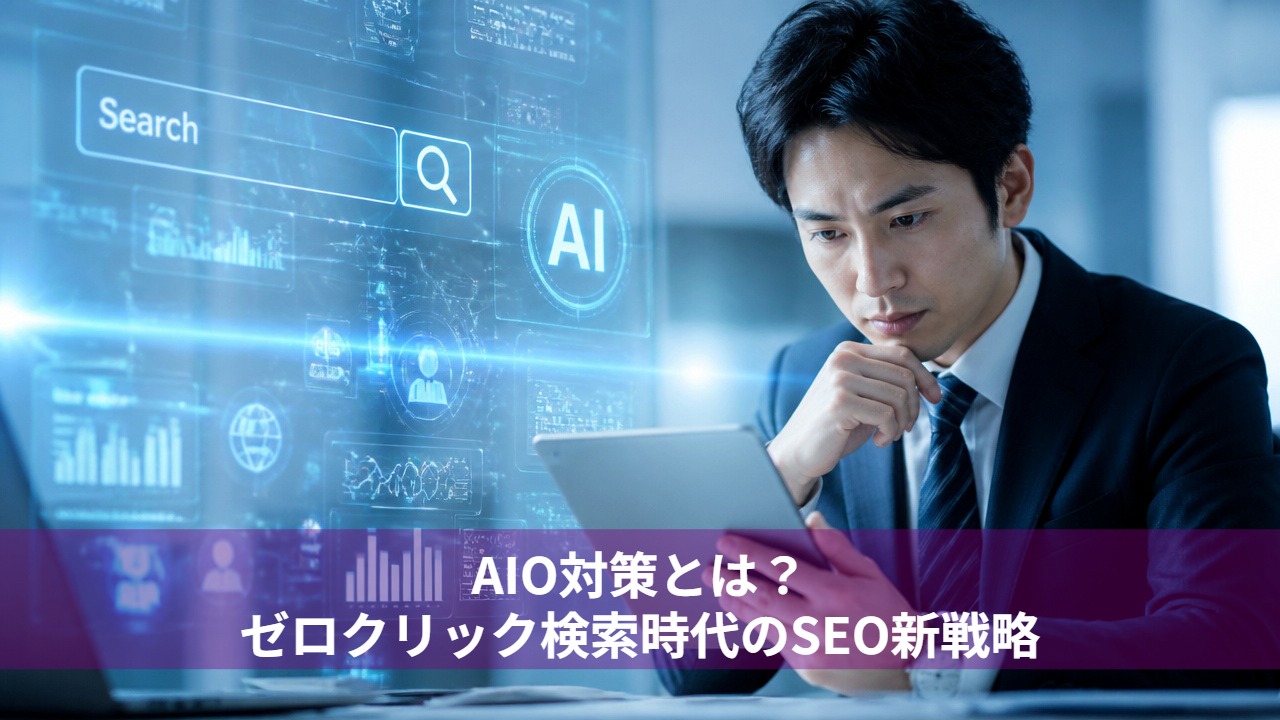 AIO対策とは？ゼロクリック検索時代のSEO新戦略