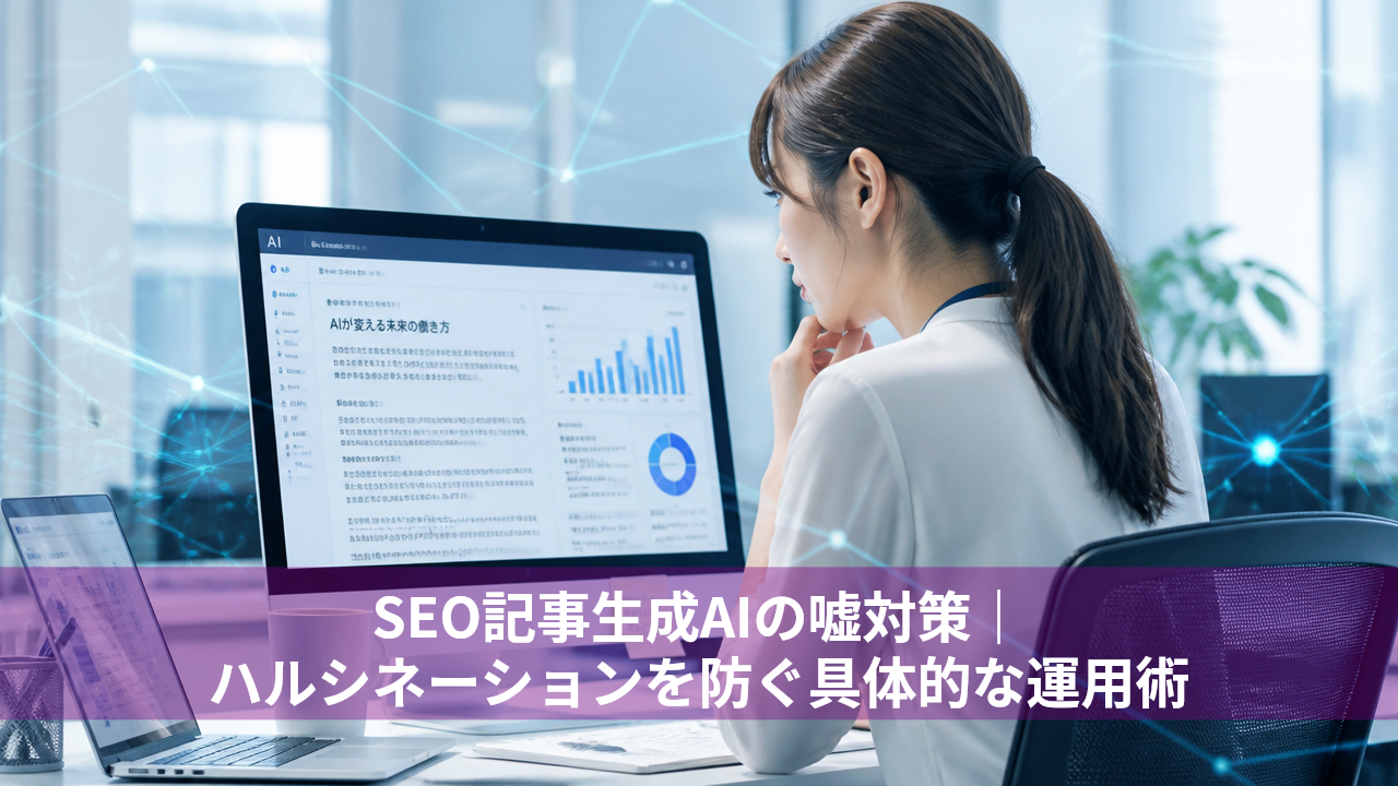 SEO記事生成AIでE-E-A-Tを担保し上位表示させる運用フロー