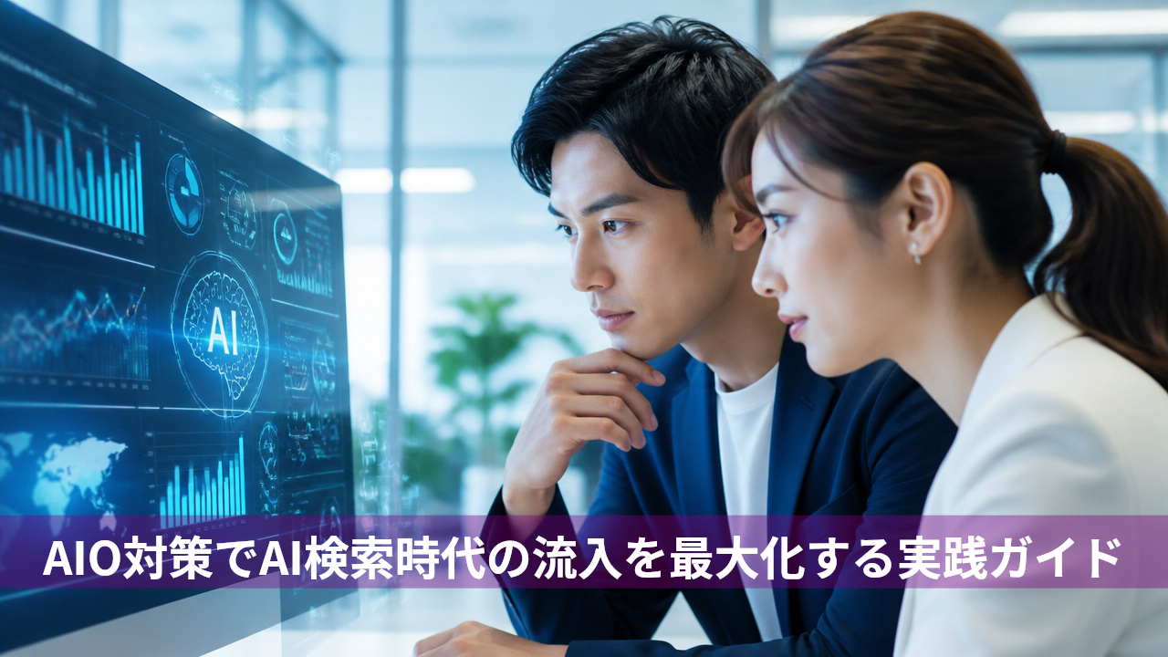 AIO対策でAI検索時代の流入を最大化する実践ガイド