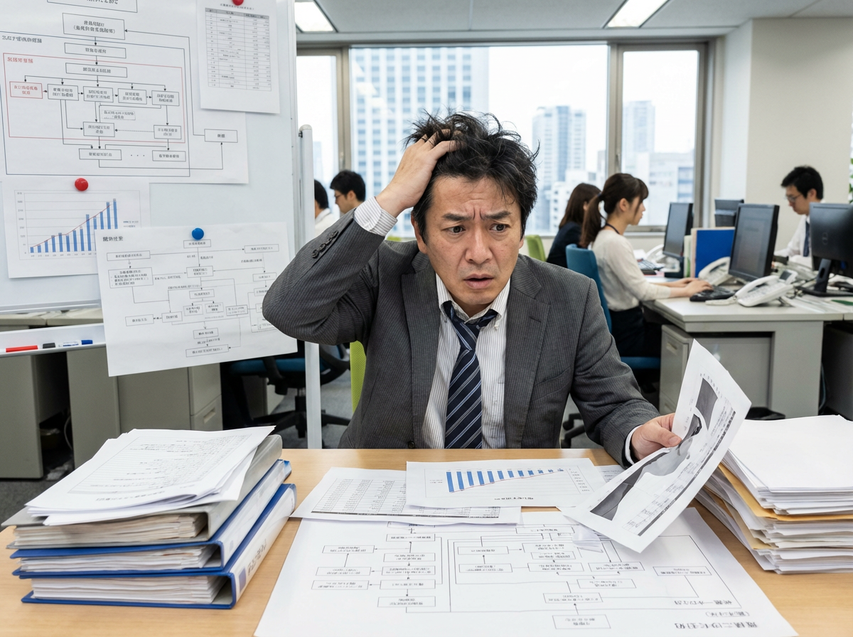 戦略設計に悩むビジネスパーソン